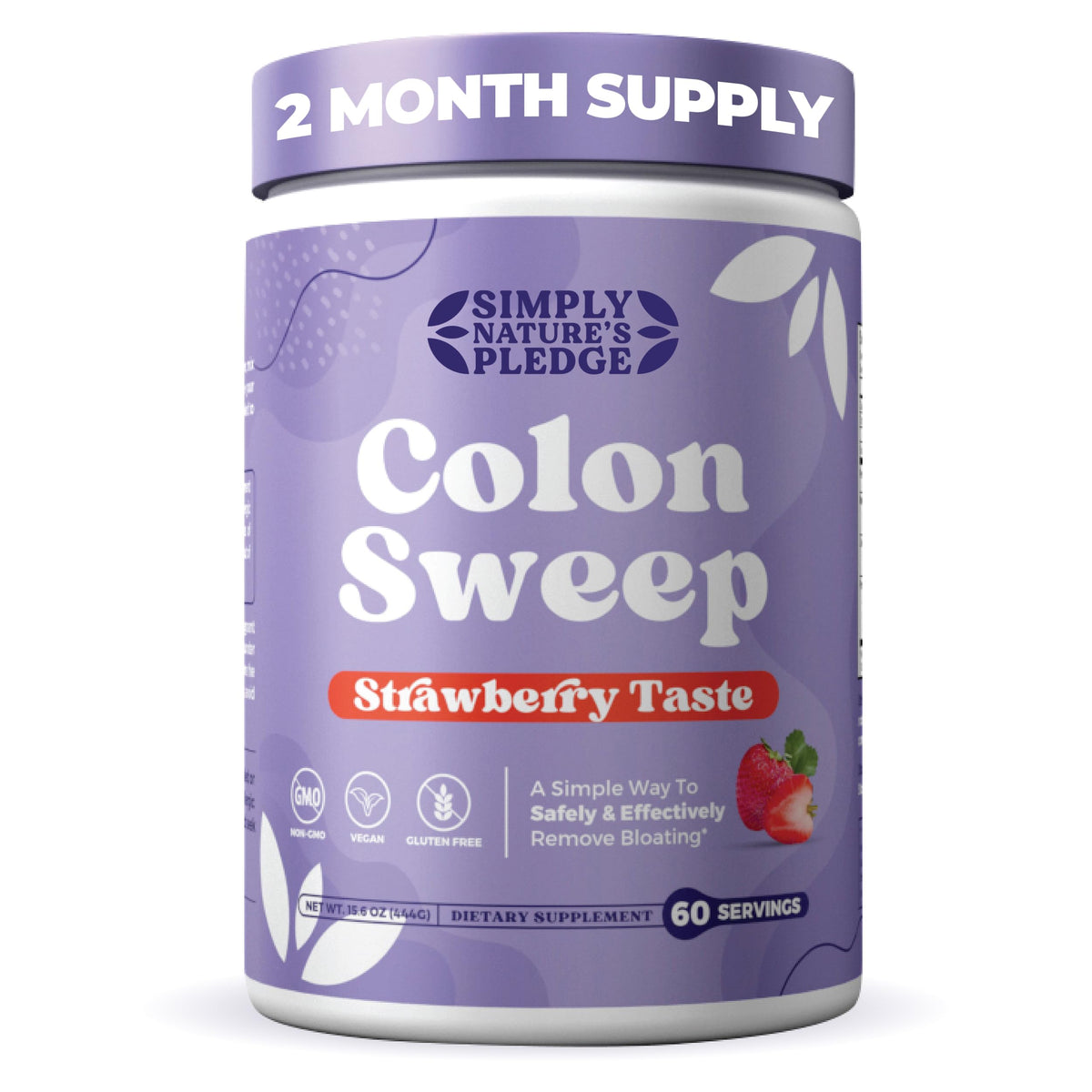 ColonSweep psyllium husk powder 16 oz bottle - hero image