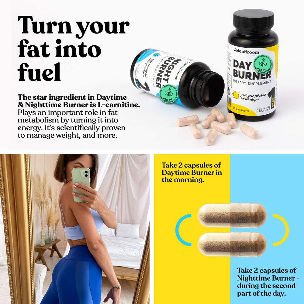 Ingredients collage featuring L-carnitine, inulin and grains of paradise