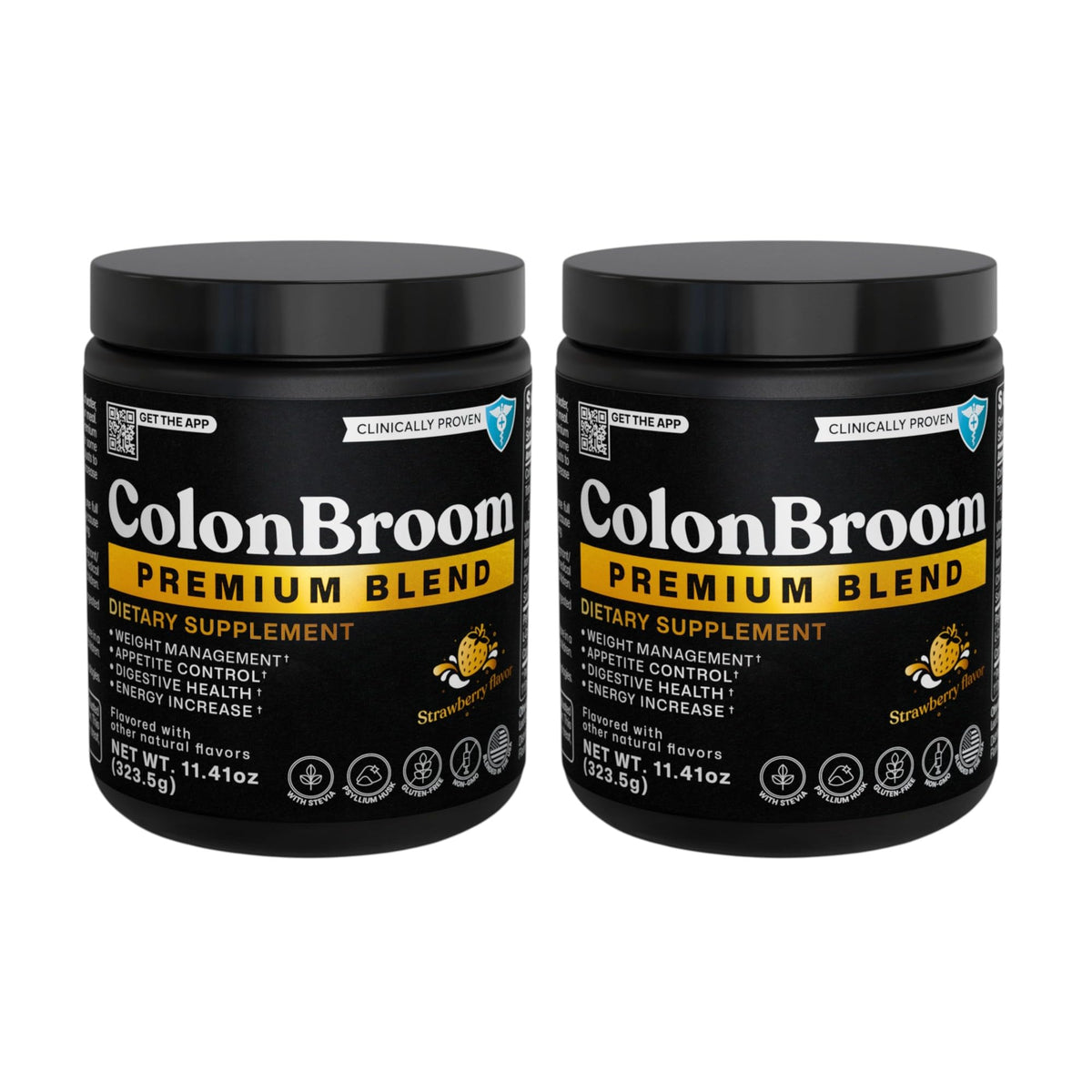 ColonBroom premium weight management strawberry bottle