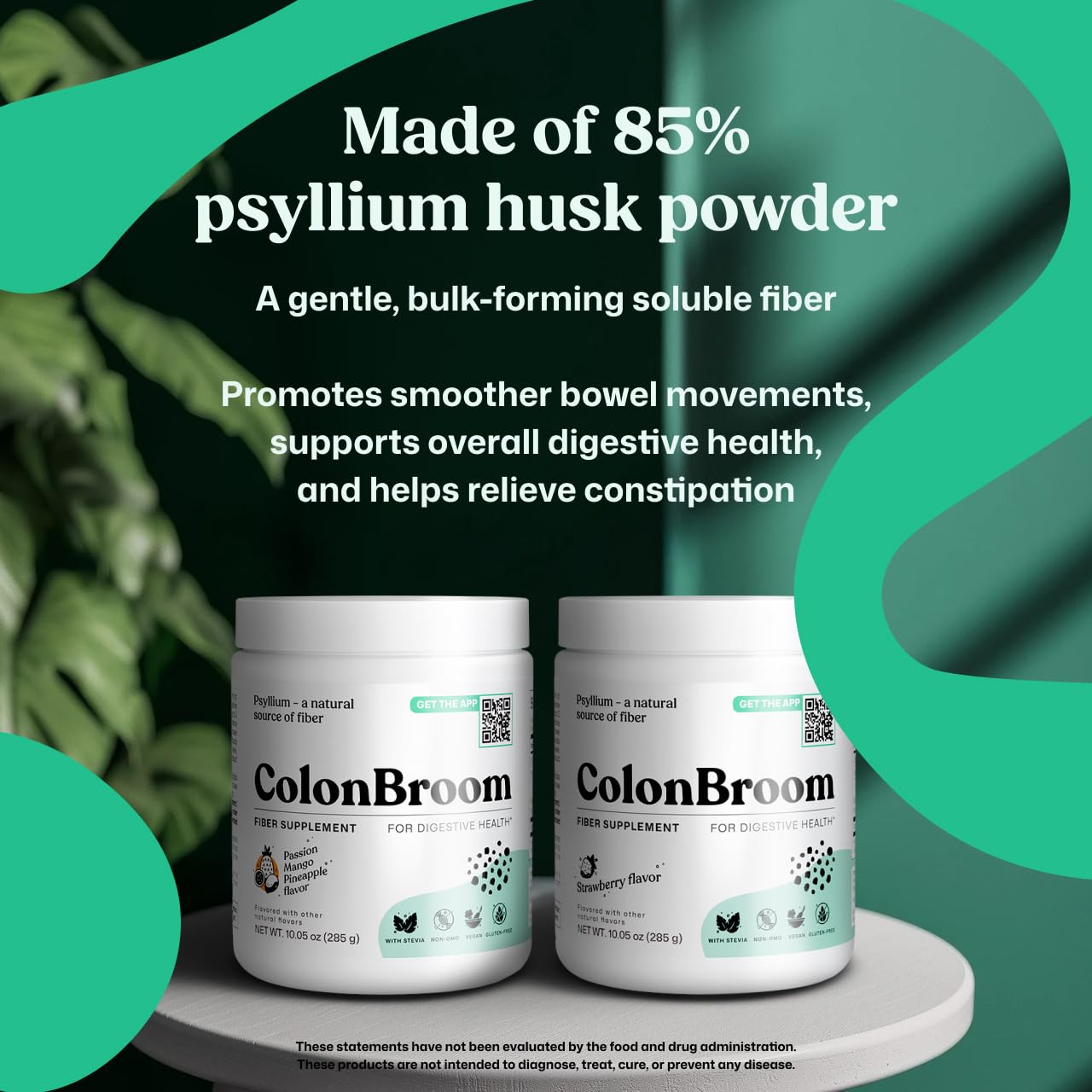 Easy to mix with water instruction for psyllium powder
