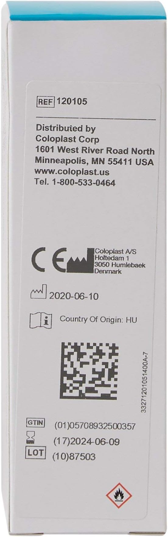 Coloplast Brava Adhesive Remover dries in seconds for quick cleanup.