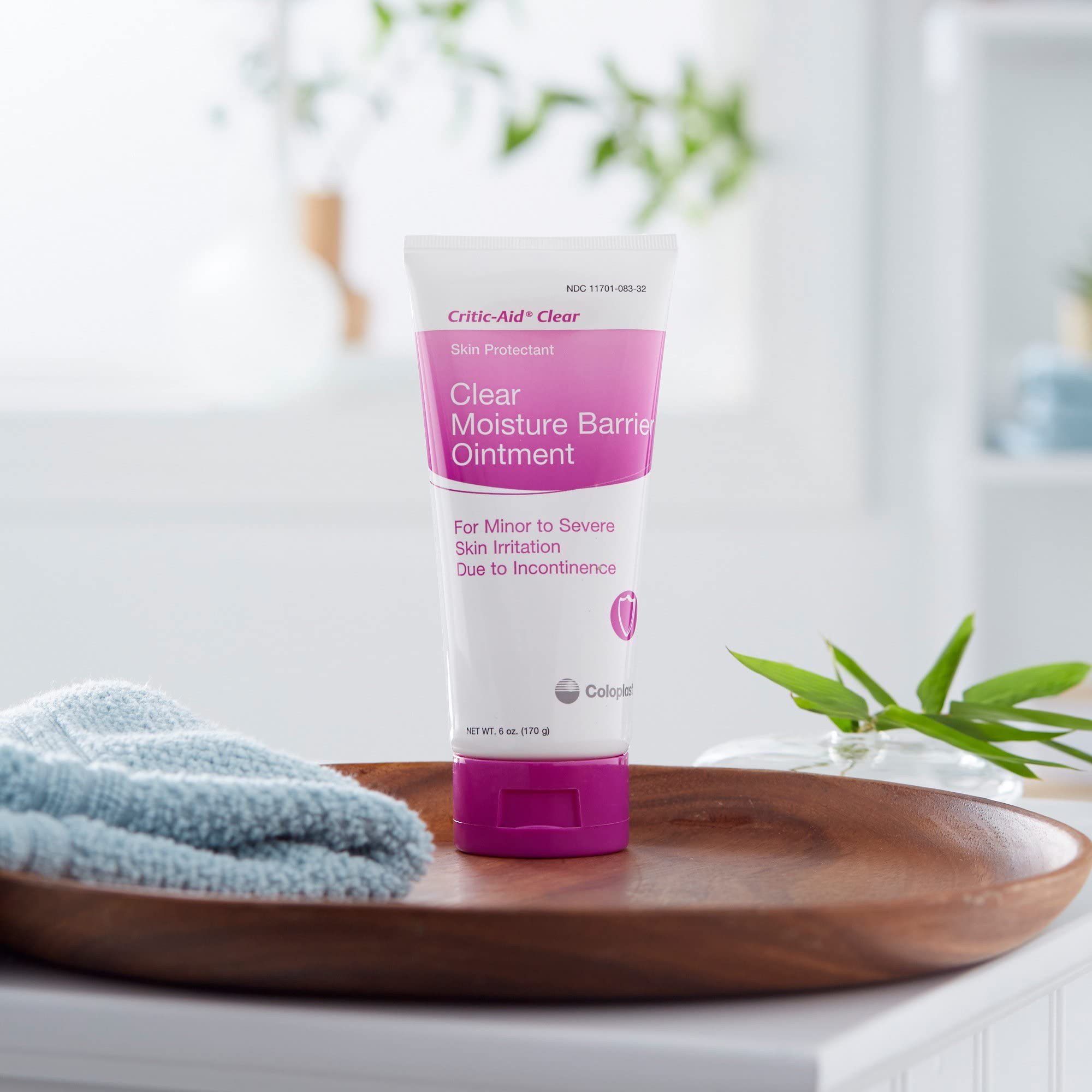 Coloplast Critic-Aid packaging — 6 oz tube ready for home or travel.