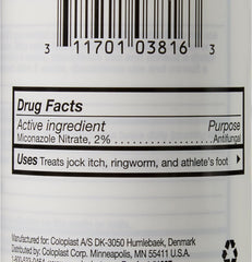 Coloplast Micro-Guard friction-reduction image suggests less chafing and discomfort.
