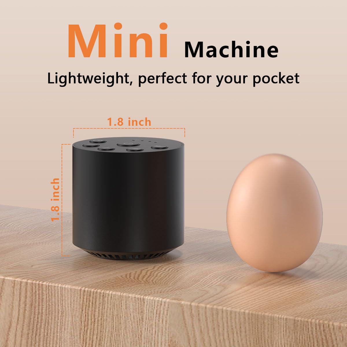 Color Noise Sleep 4-timer-options convenient auto-off for naps and routines.