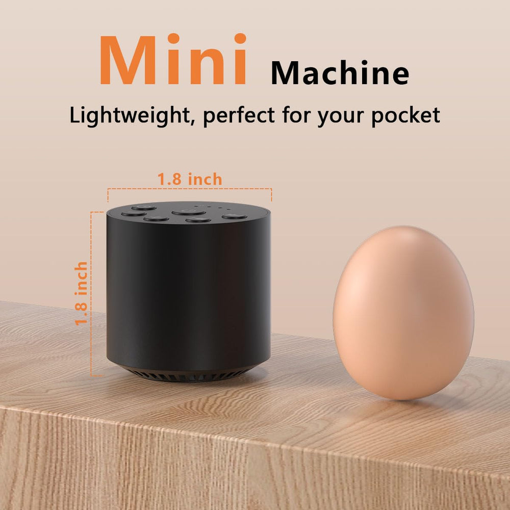 Color Noise Sleep 4-timer-options convenient auto-off for naps and routines.