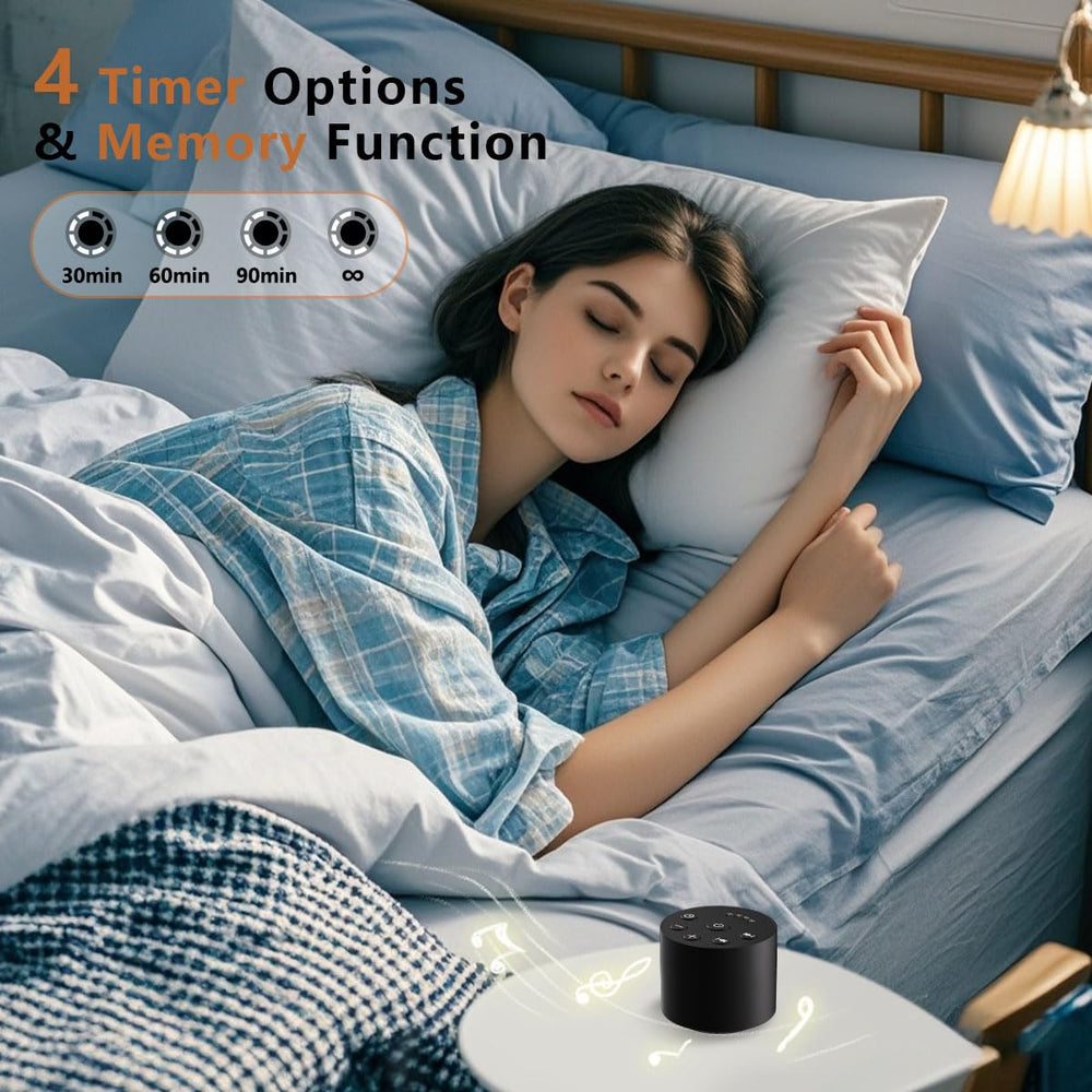 Color Noise Sleep portable-design compact and travel-friendly for on-the-go use.