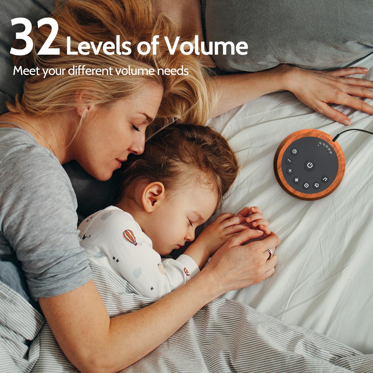 Color Noise Sleep bedroom scene illustrates practical bedside setup for consistent sleep routines.