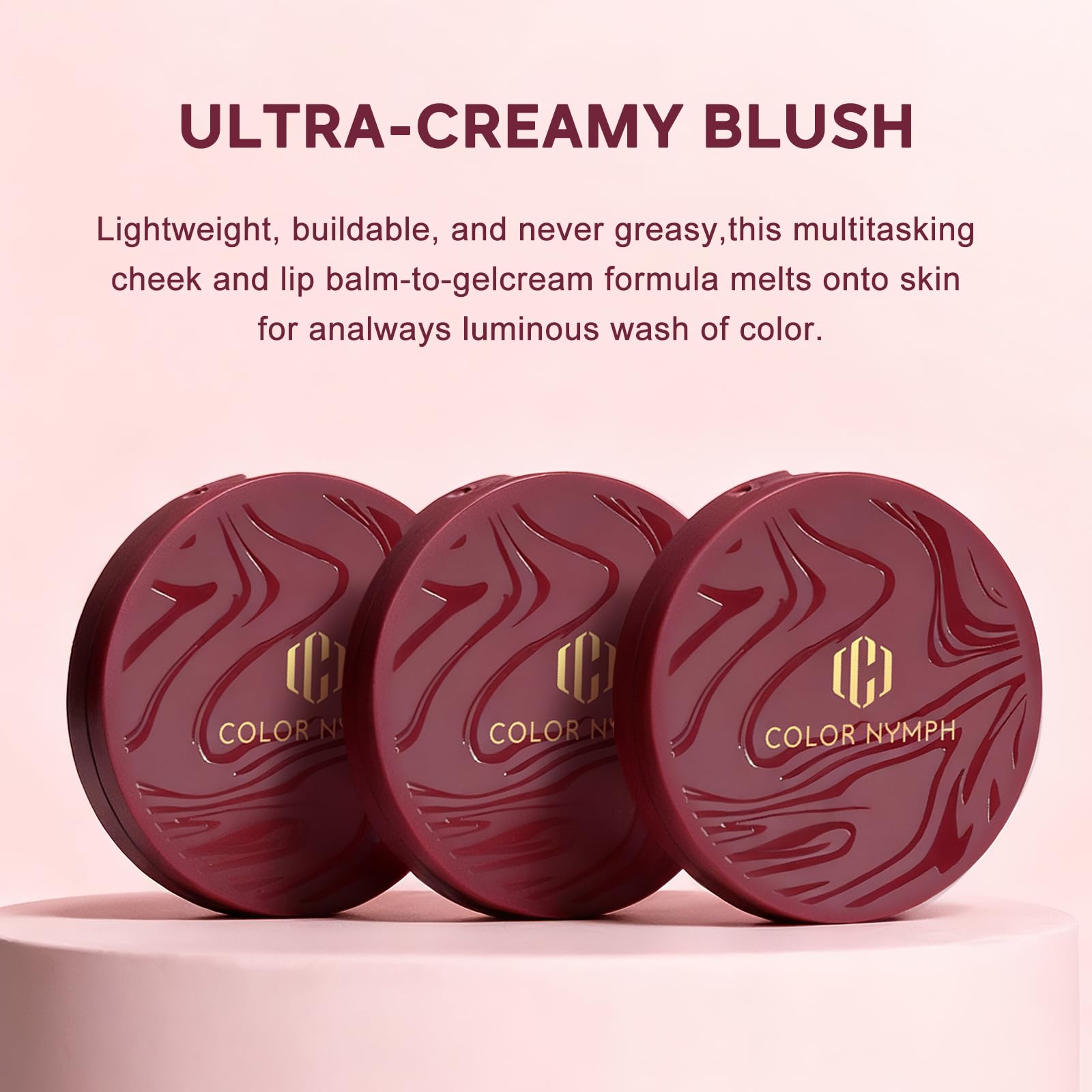 Color Nymph vegan cruelty-free branding highlighting clean beauty values.