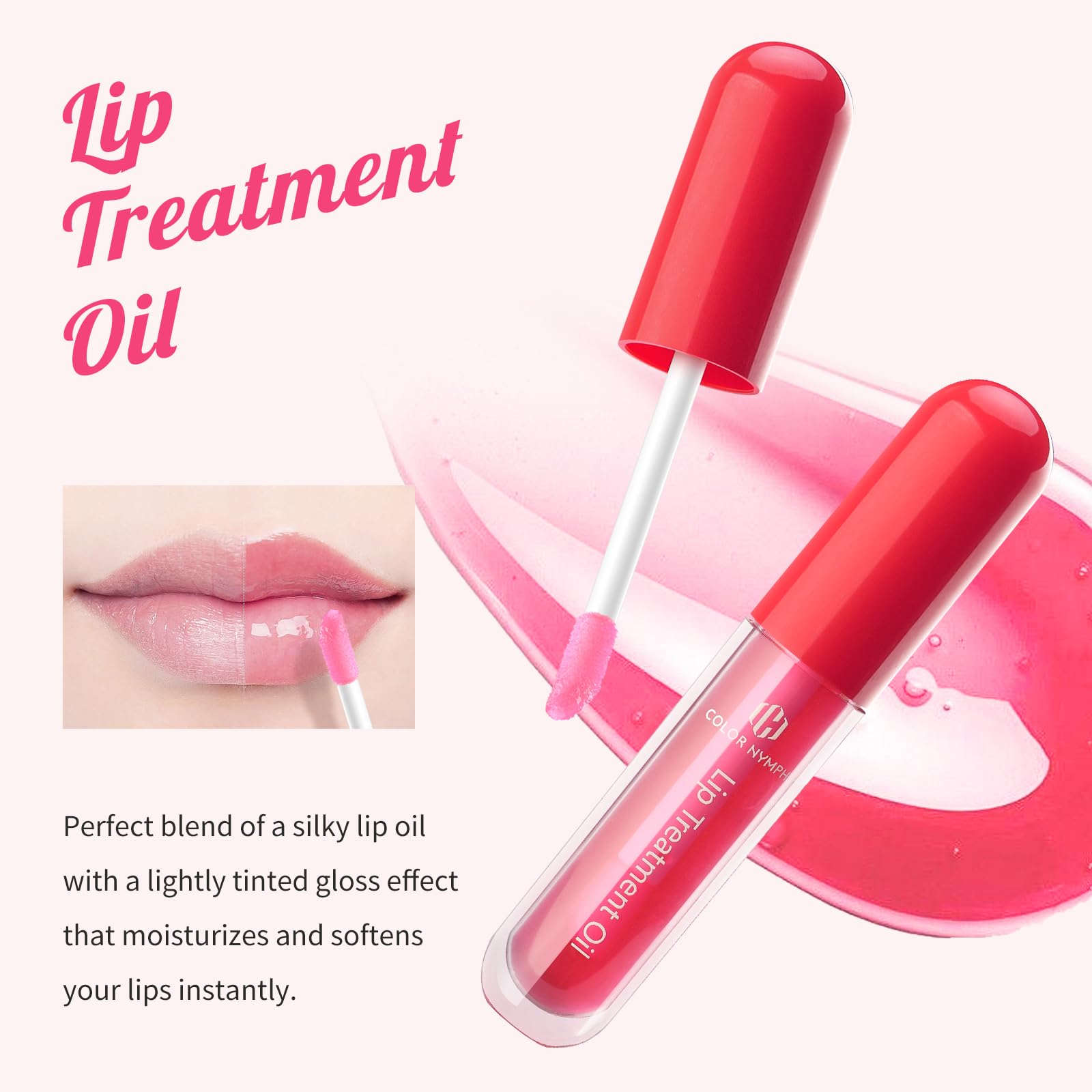 Color Nymph Lip Care Quad packaging shows a gift-ready lip care solution.
