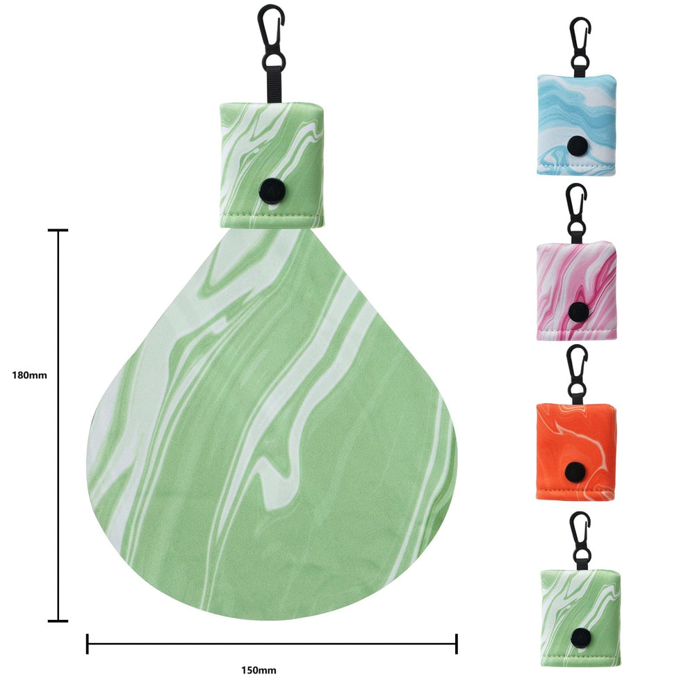 Dust-proof storage pouch and snap-button closure