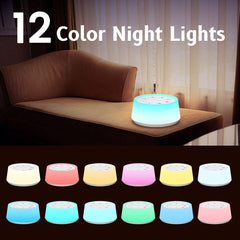 ColorsNoise memory function saves last sound, light, timer, and volume.