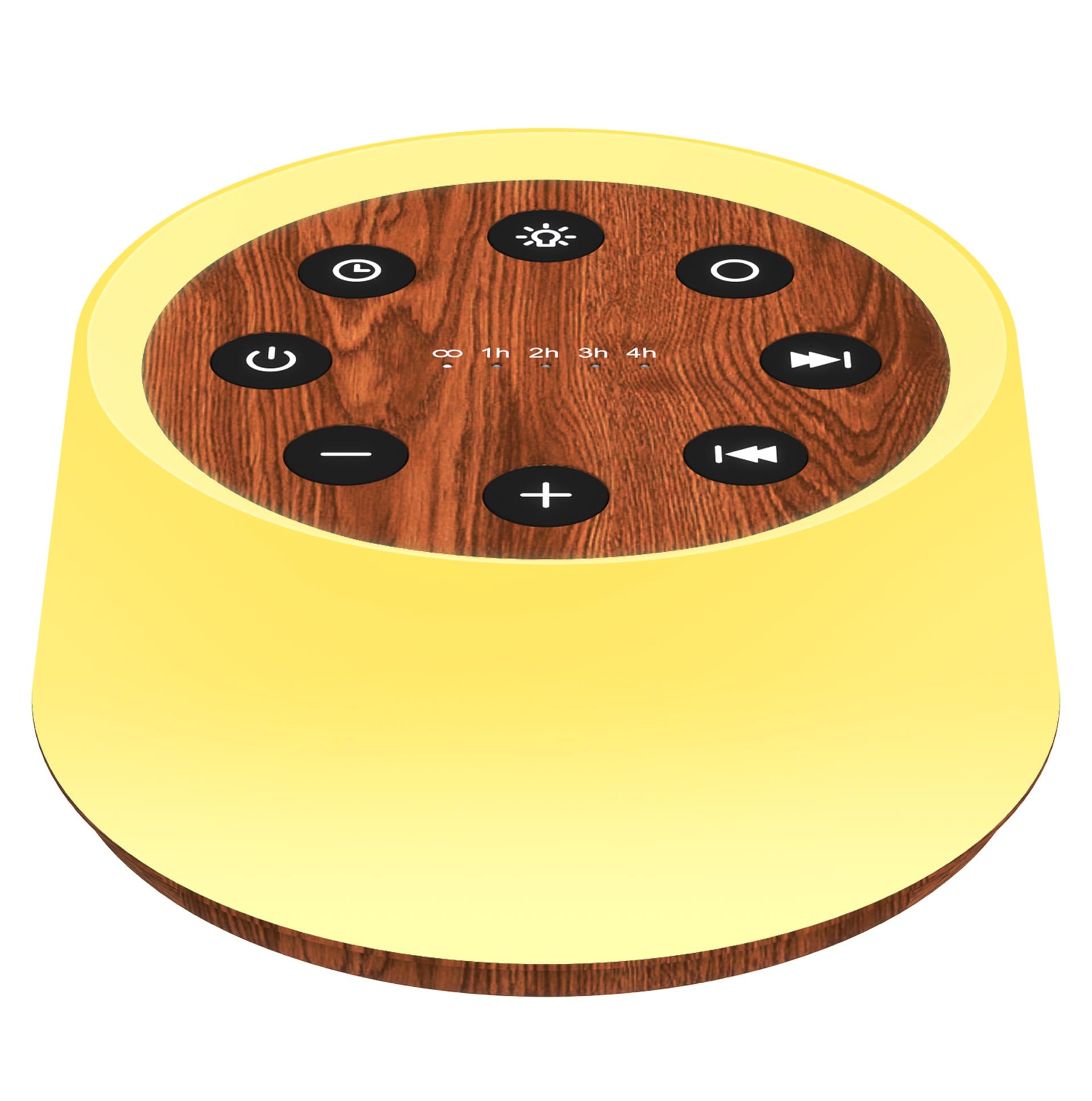 ColorsNoise sound machine with 30 soothing sounds helps baby and adults sleep.