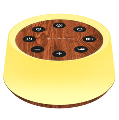ColorsNoise sound machine with 30 soothing sounds helps baby and adults sleep.