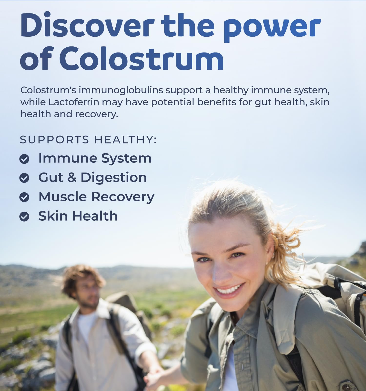 Colostrum IgG at 30% immunoglobulin content