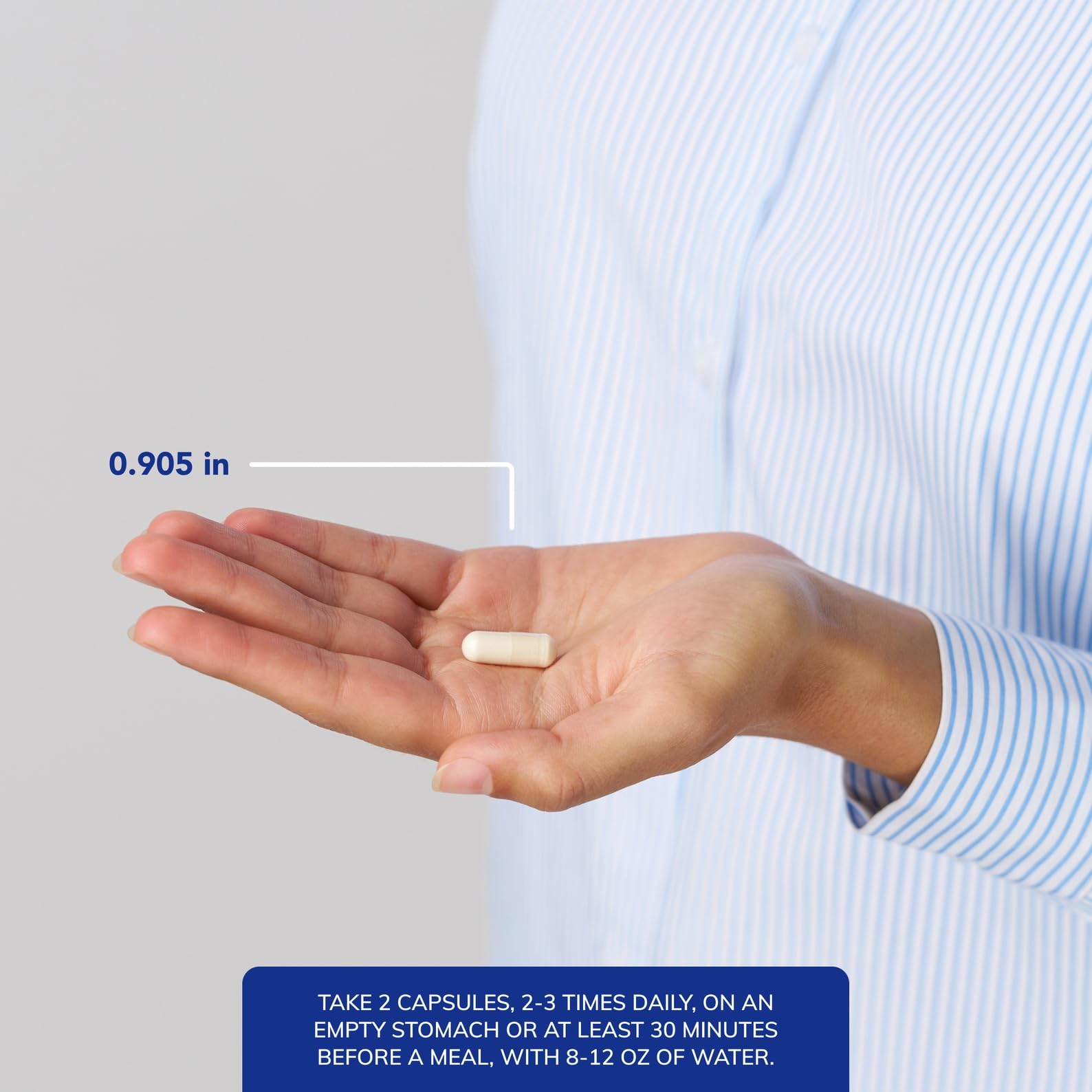 Visual highlighting immune support claims for colostrum supplement