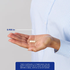 Visual highlighting immune support claims for colostrum supplement
