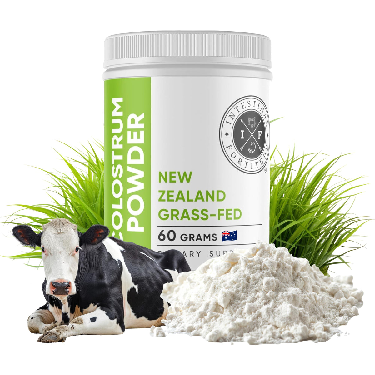 Colostrum powder from grass-fed New Zealand cows - 60g