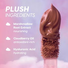 ColourPop Cloud Whip application dot blends outward for ultra-diffused results.