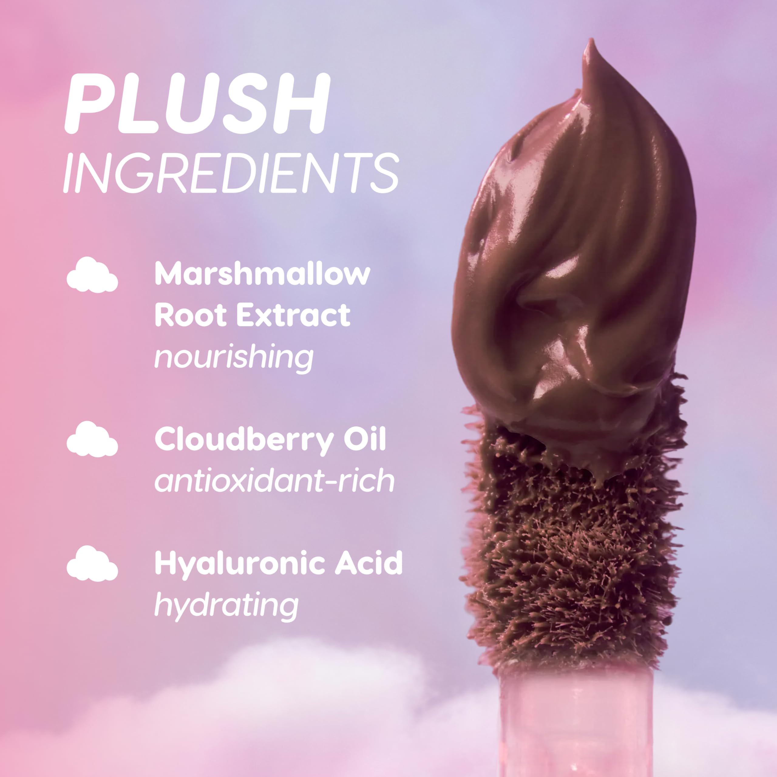 ColourPop Cloud Whip hydration boost emphasizes moisture while color stays comfortable all day.