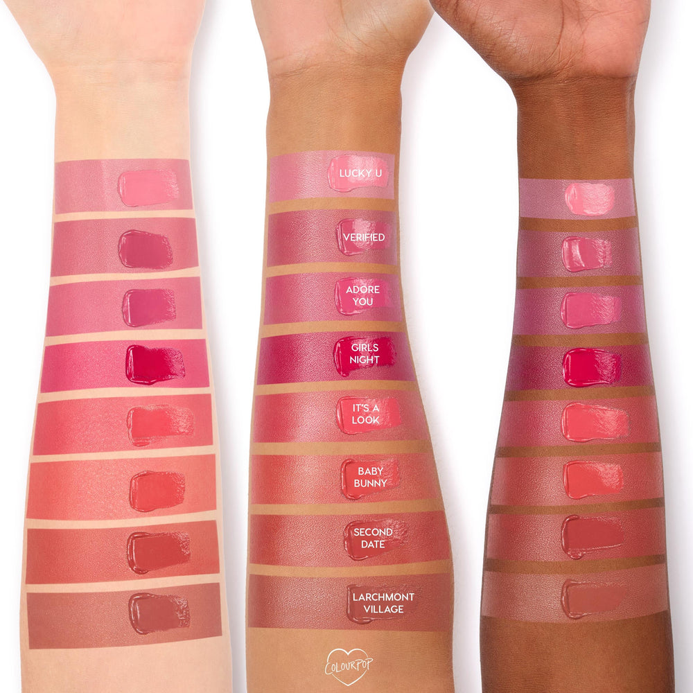 ColourPop Instant Crush application shot shows tapping technique for soft, blendable finish.