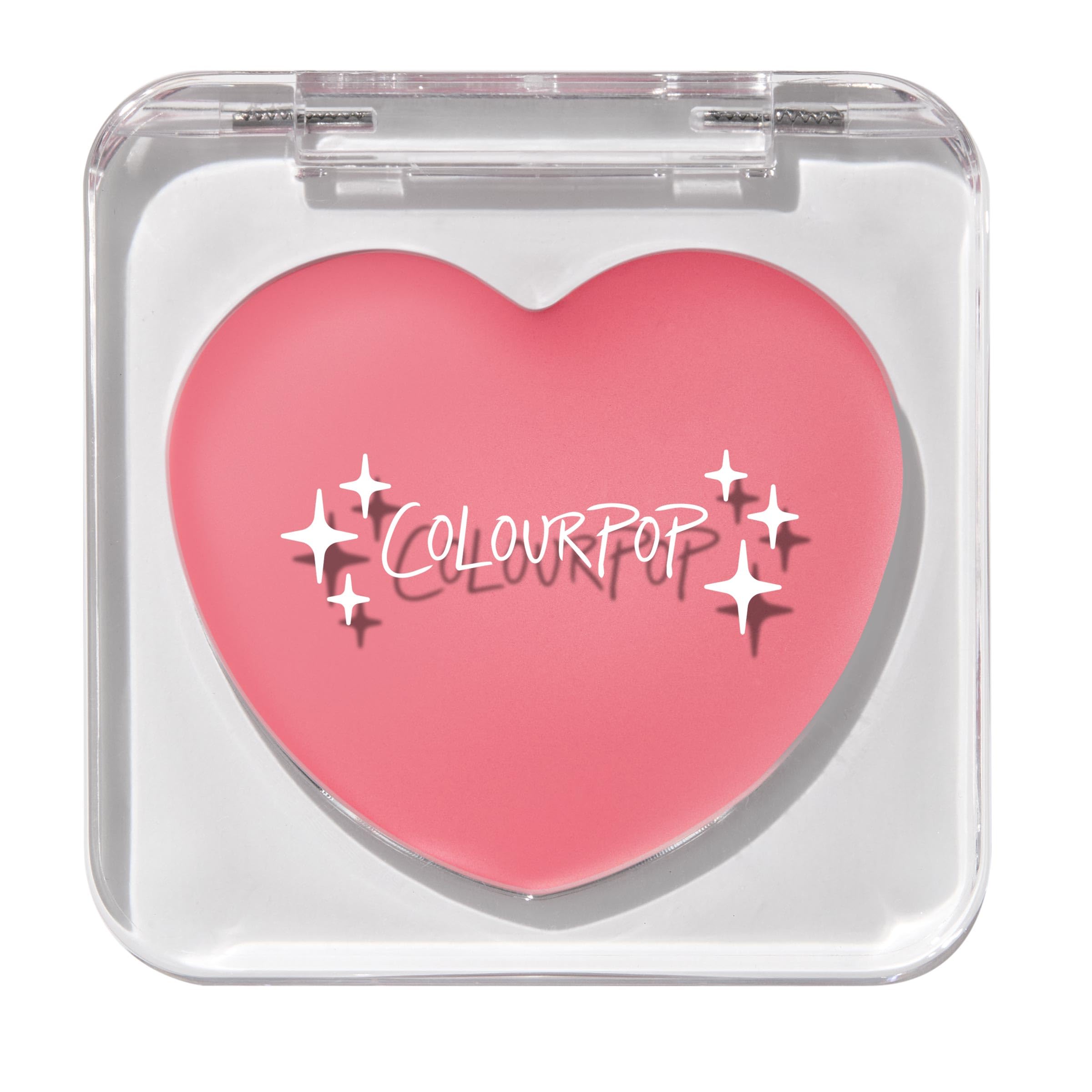 ColourPop Instant Crush compact front view shows dewy lip and cheek tint for on-the-go color.