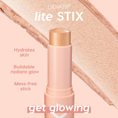 ColourPop Lite Stix highlighter on Cupid's bow adds defined brightness