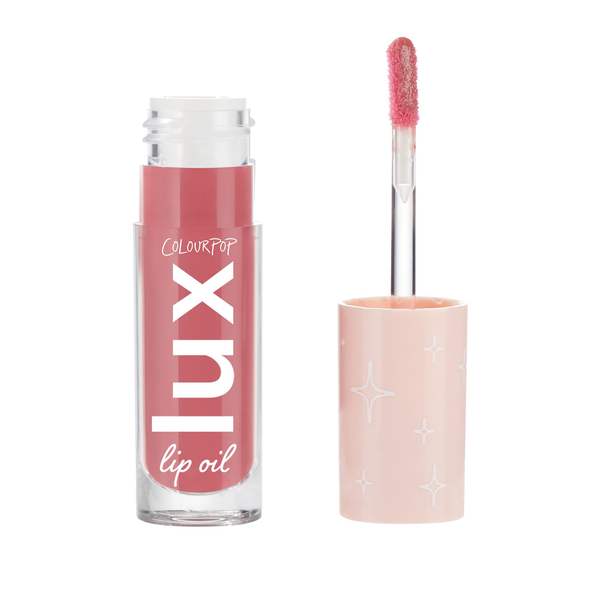 ColourPop Lux Lip Oil bottle-gloss provides hydrating shine for a natural pout.