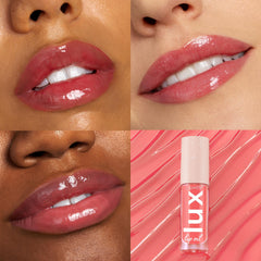 ColourPop Lux Lip Oil tube-swirl adds sheer color without heaviness.