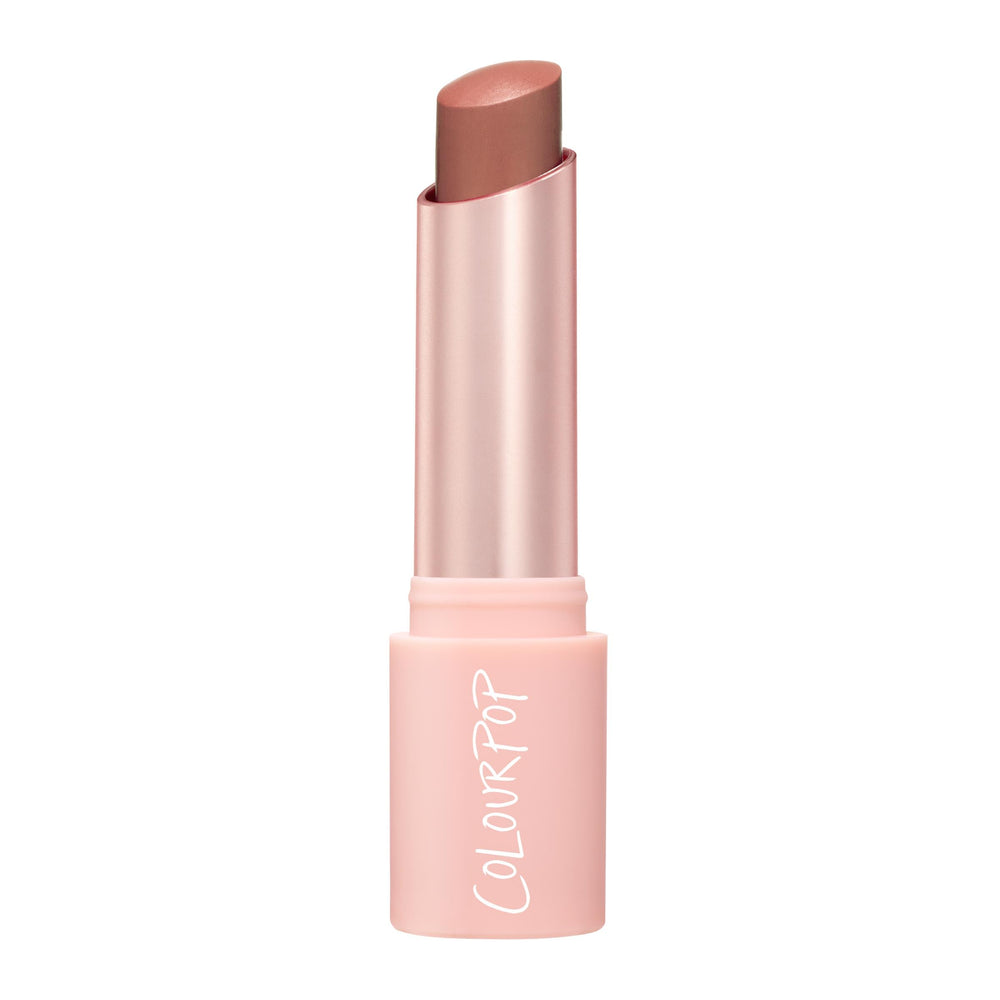 ColourPop PowerPout Matte Lipstick application for bold, even color.
