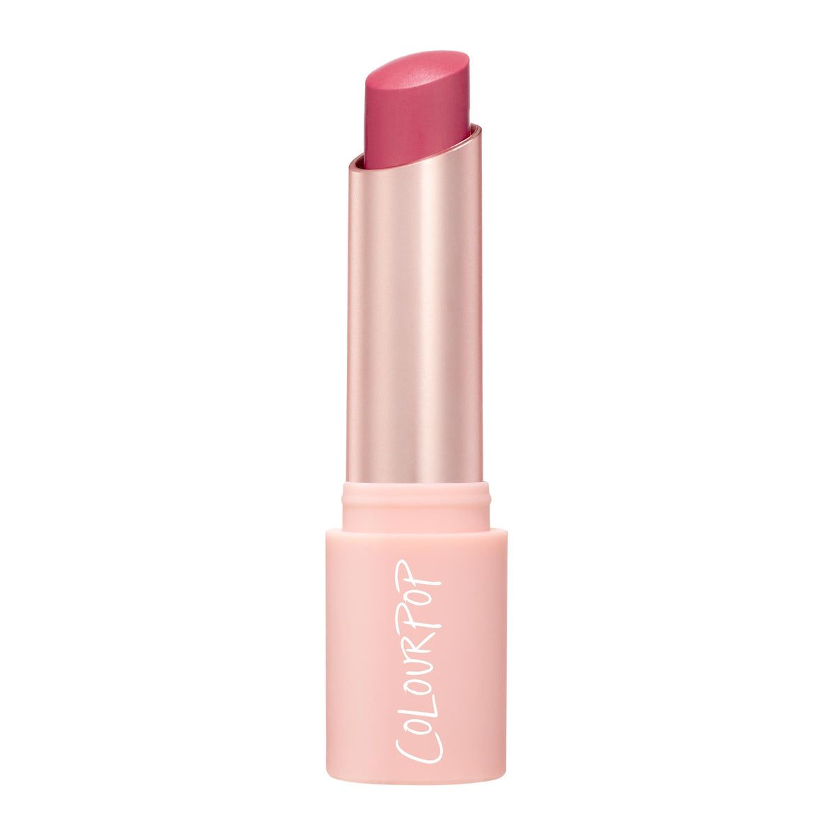 ColourPop PowerPout Matte Lipstick cap close-up shows long-lasting color