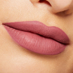 ColourPop PowerPout Matte Lipstick displays a matte finish that stays put