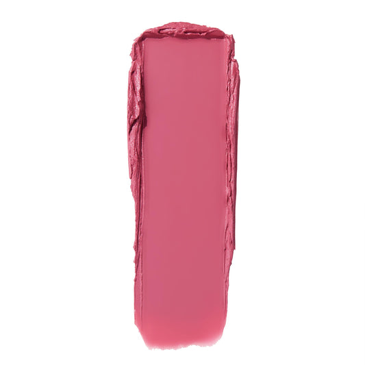 ColourPop PowerPout Matte Lipstick swatch on skin with vivid pigment
