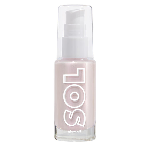 ColourPop SOL Mini Shimmering Dry Oil adds a luminous glow to the skin.