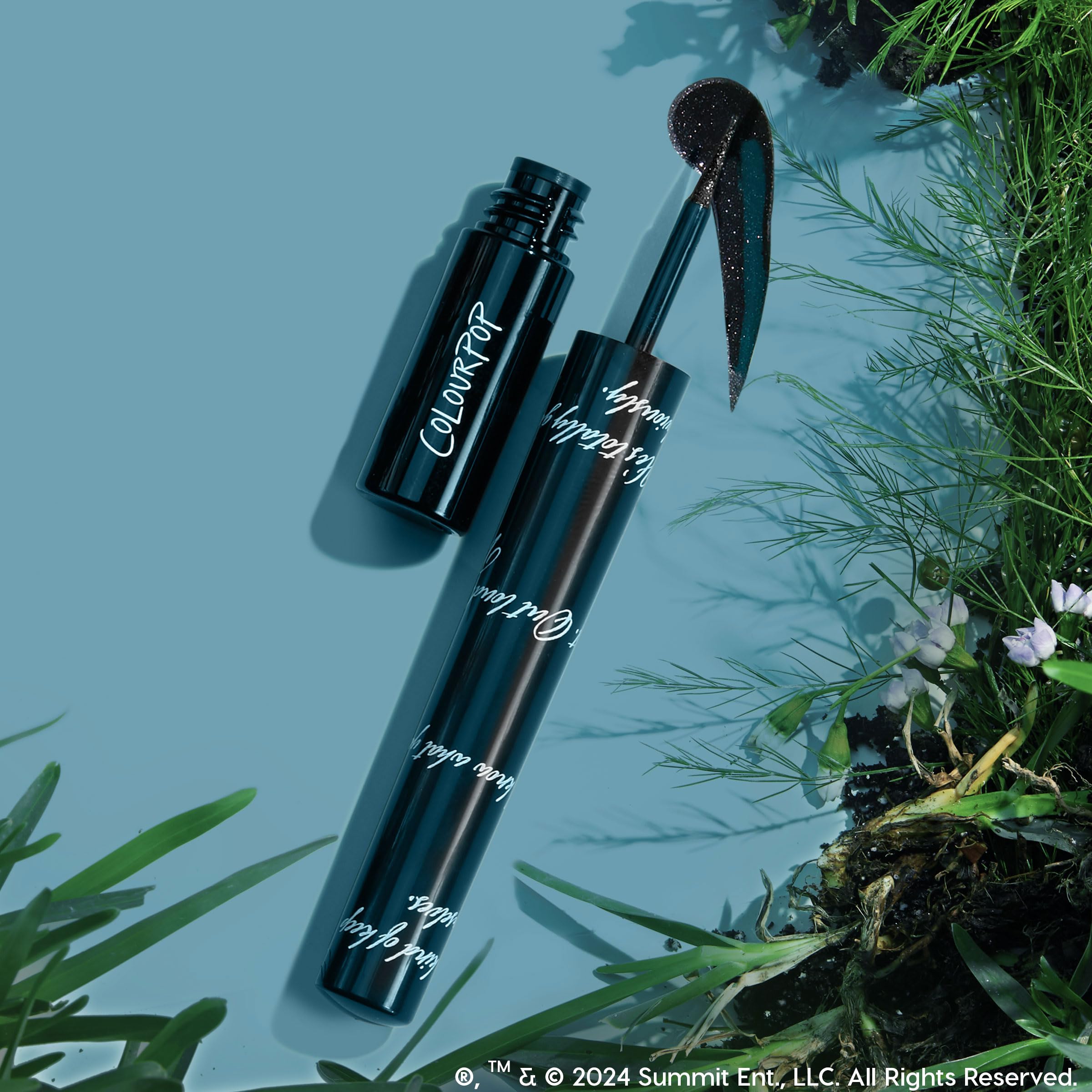 ColourPop Twilight Graphix Ink Liner delivers long-lasting color payoff.