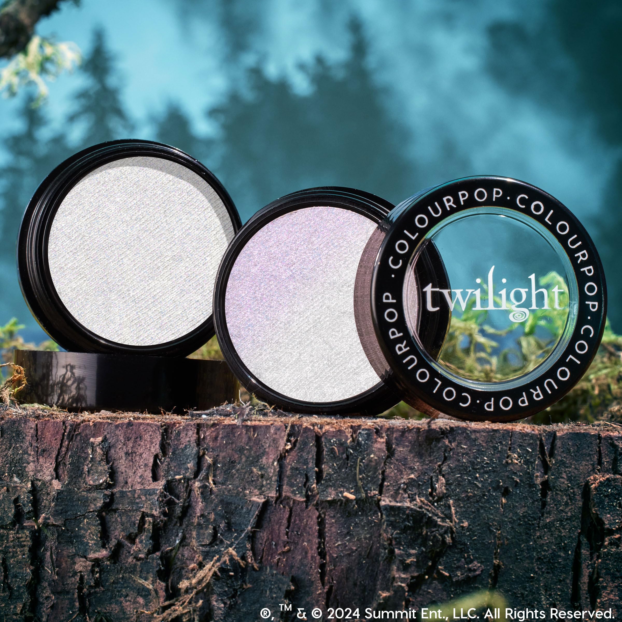 ColourPop Twilight Highlighter adapts as highlighter or blush on different skin tones
