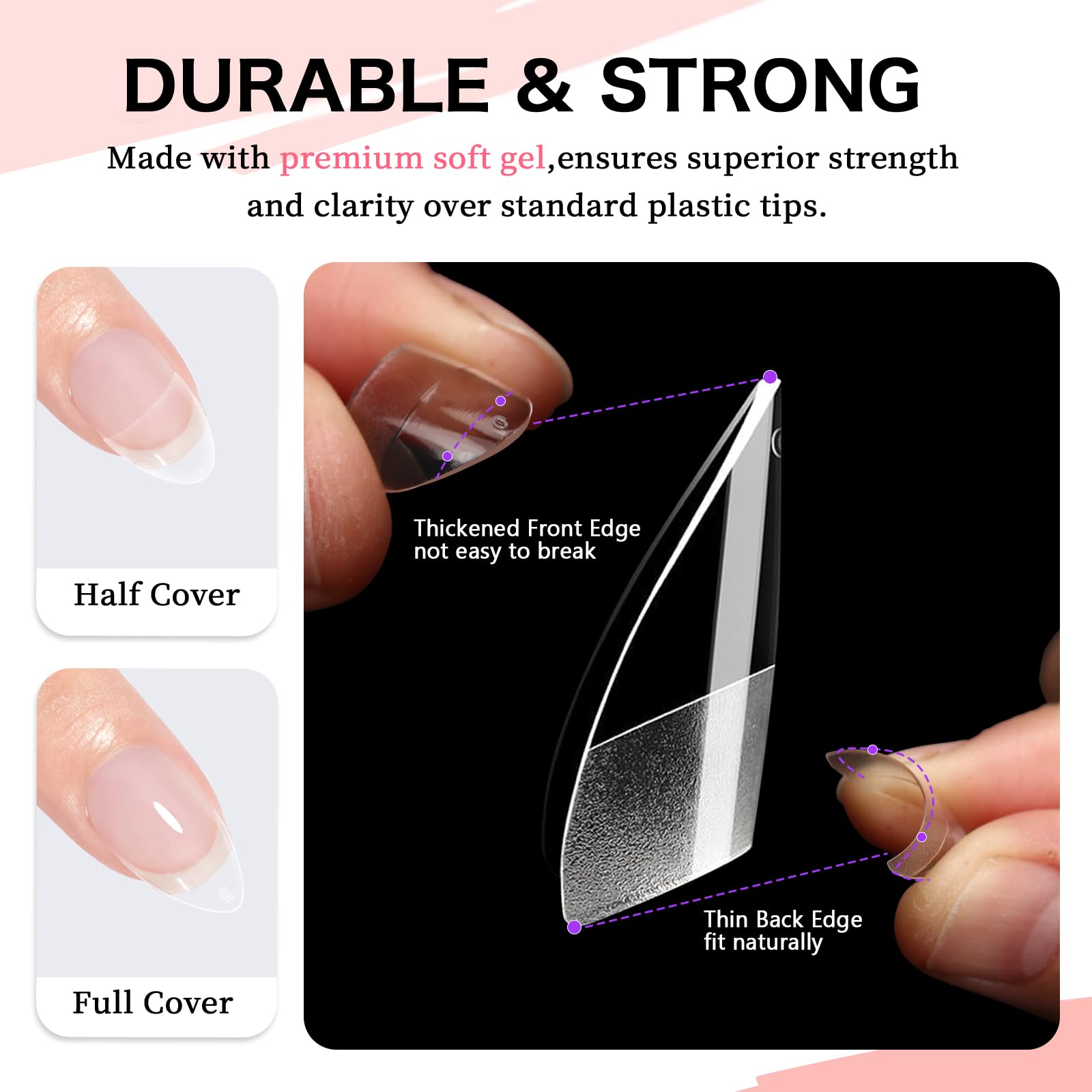 COLOURSMILE ultra comfortable half-cover fit suitable for any occasion