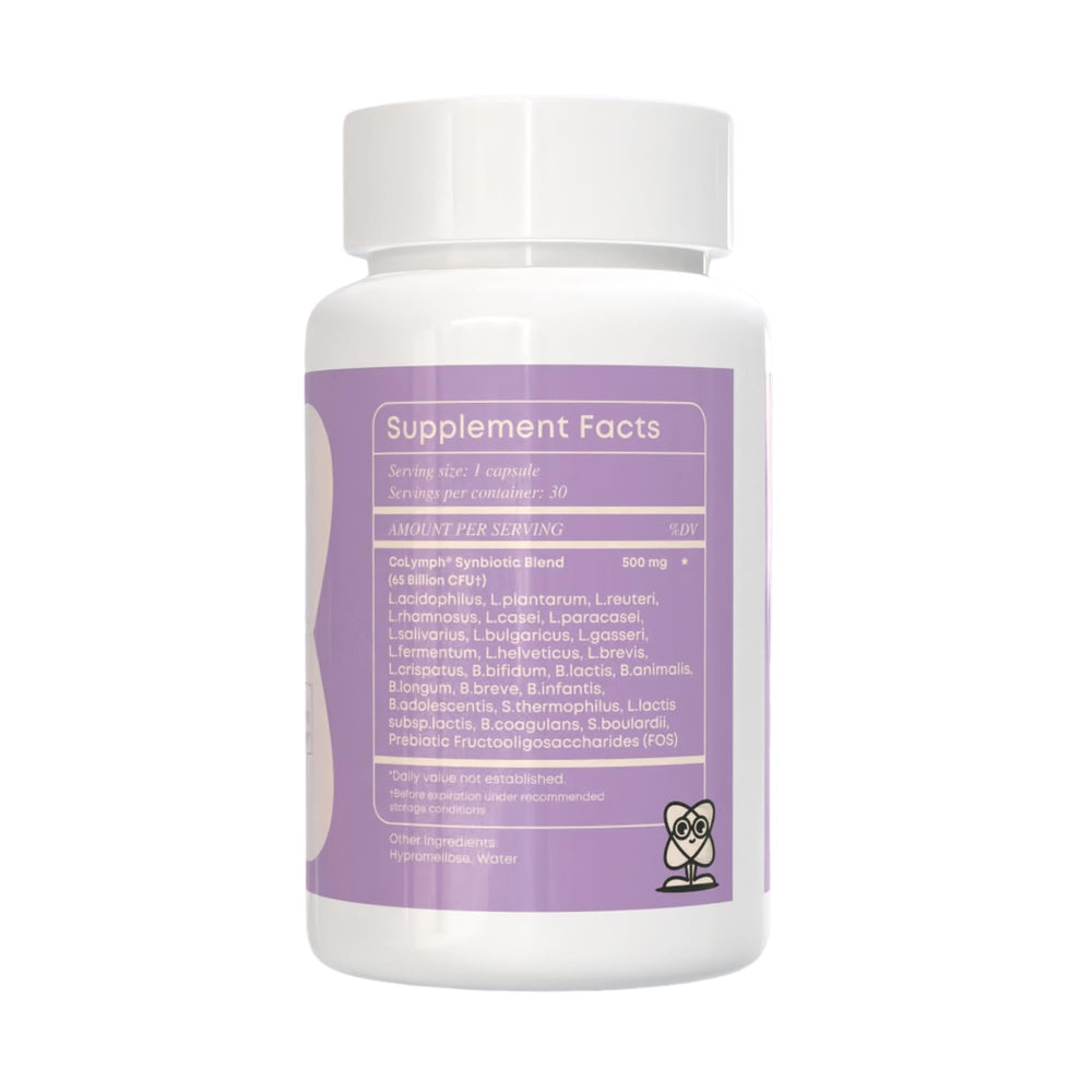 Packaging design for Colymph Daily Synbiotic