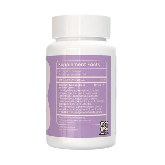 Packaging design for Colymph Daily Synbiotic