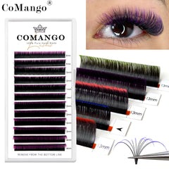 CoMango self-fanning lashes enable quick full-set looks
