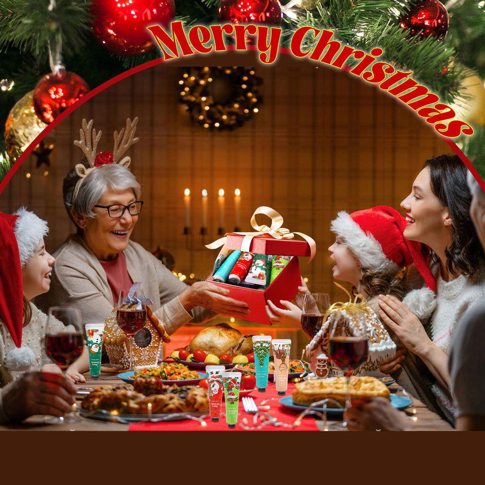Lifestyle shot showing Comdian set for gifting and decoration