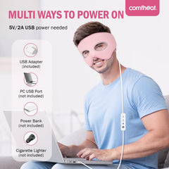 Comfheat sinus relief mask warranty and support details for confidence