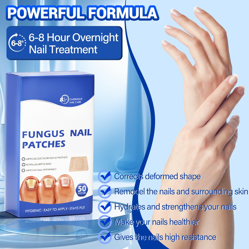 Comfort Toenail Fungus Patches Pack ready for multiple at-home treatments.