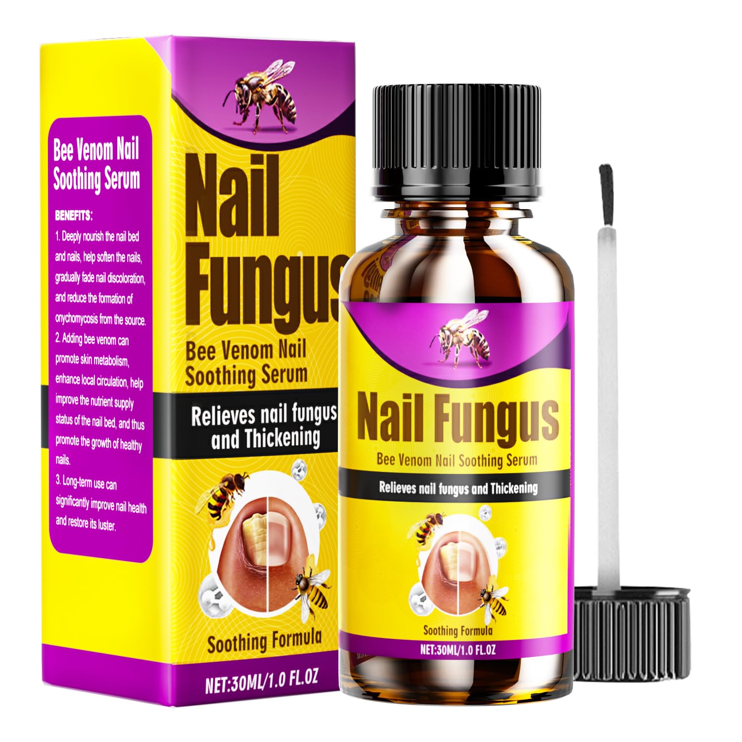 Comfort Toenail Fungus Treatment Extra Strength bottle for at-home use
