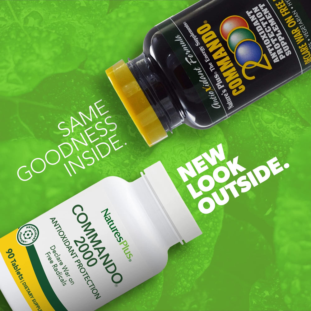 Commando 2000-90 tablets packaging