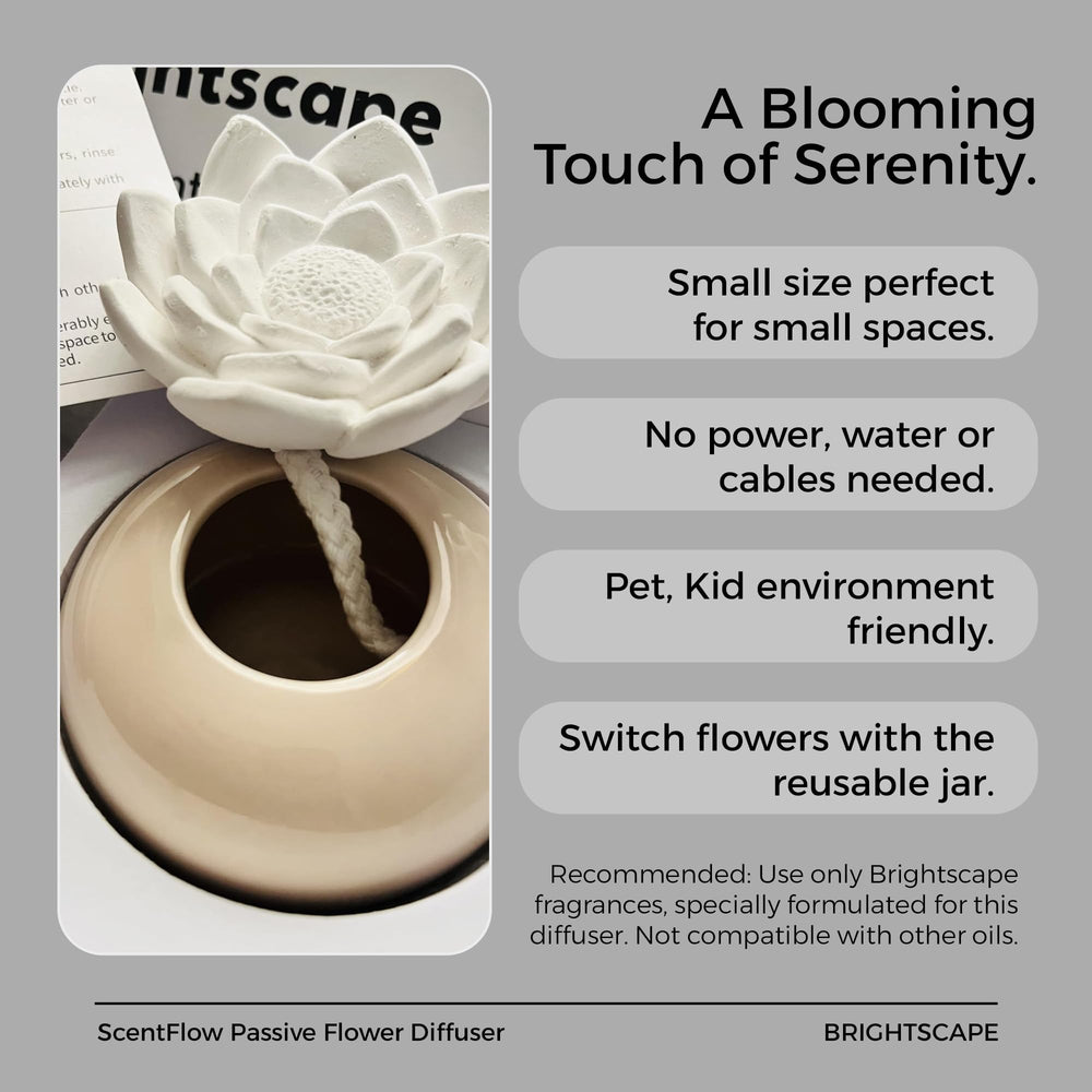Compact diffuser suitable for small spaces