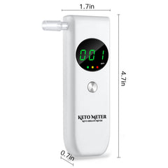 Compact ketosis breath monitor in a portable form