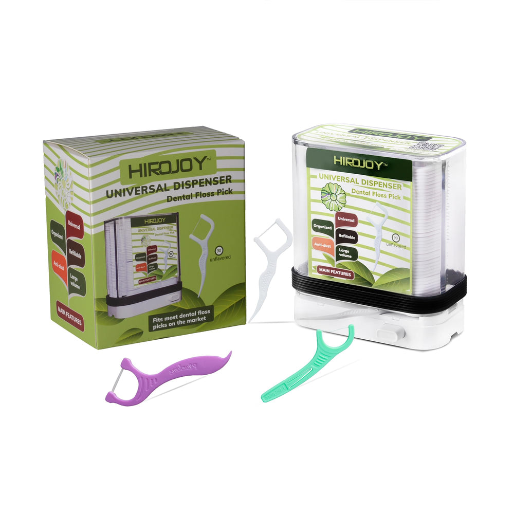 Compatible with Plackers Micro Mint, Oral B Scope Glide, and Equate Duo Line picks