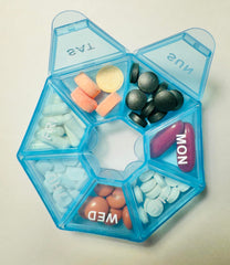 Compatible with Nature bundle with weekly pill organizer for simple dosing