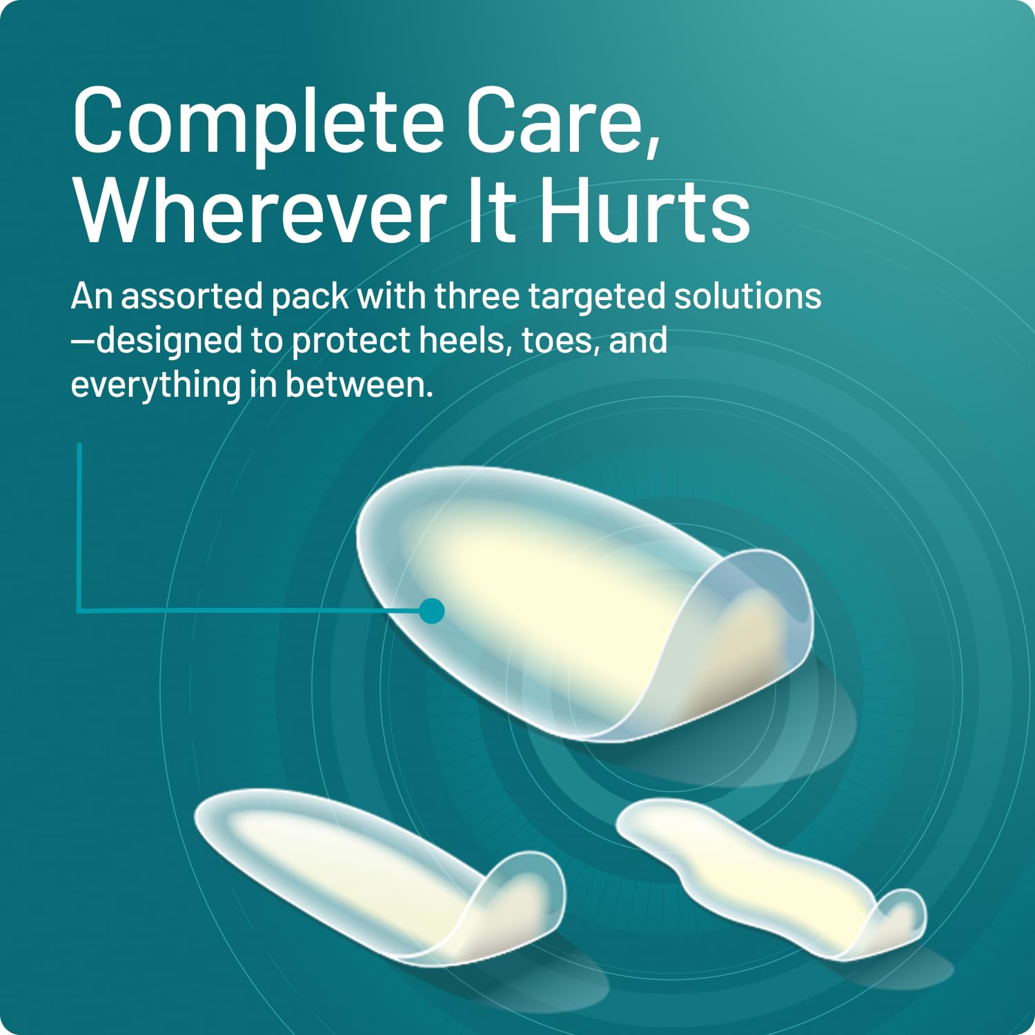Individual blister patches from Compeed AW17 White pack