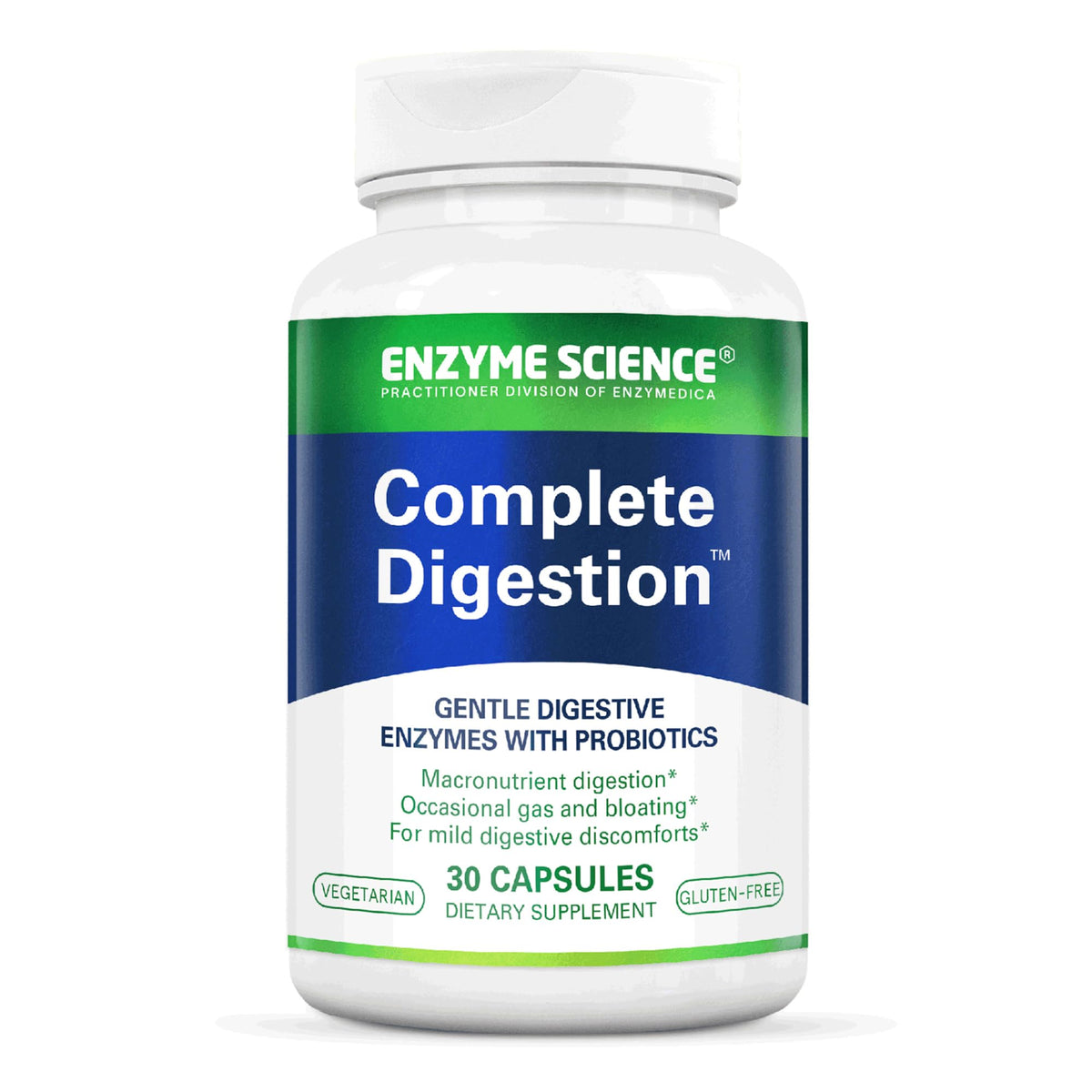 Enzyme Science Complete Digestion bottle hero image.